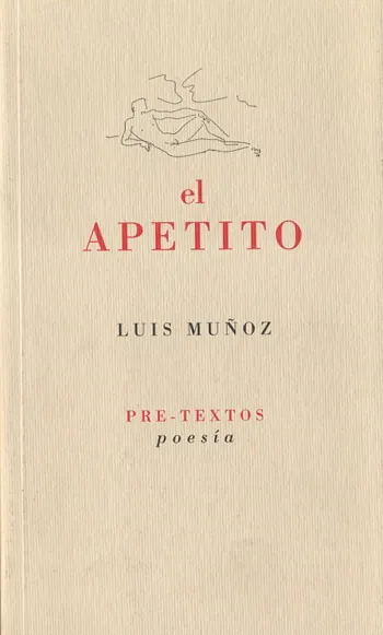 Portada de El apetito, de Luis Muñoz