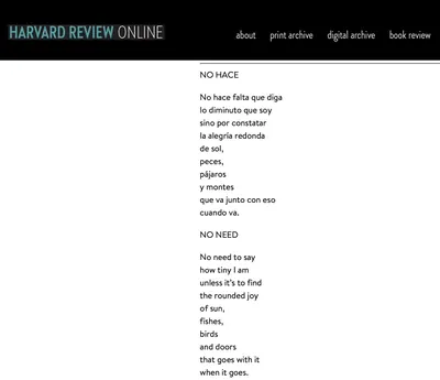 Índice de Harvard Review