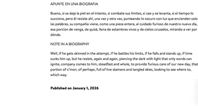 Detalle de la publicación en Harvard Review