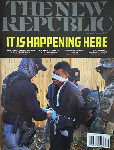 Portada del número de enero/febrero de 2026 de The New Republic